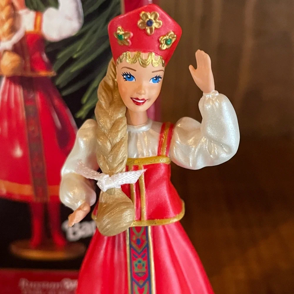 Hallmark Keepsake Ornament Russian Barbie Dolls of the World #4 in Series MINT